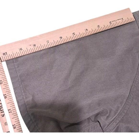 Patagonia Worn Wear Grey  Organic Cotton Short Sleeve  Shirt L  53295 - Picture 8 of 9